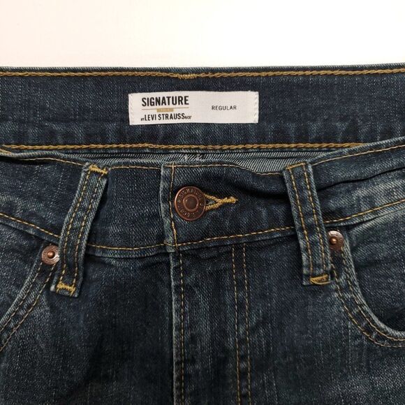 Signature by Levi Strauss & Co. Gold Label Men's Regular Fit Jeans 31x30 - Picture 9 of 11
